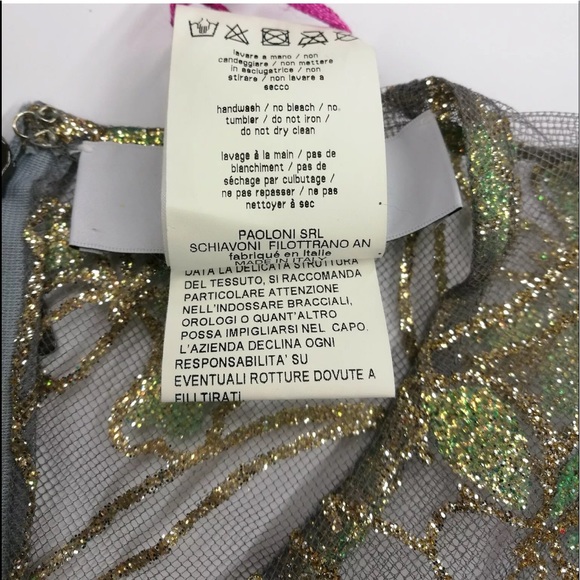 ❌FINAL PRICE ❌Glitter tulle sheer top NWT - Picture 7 of 7